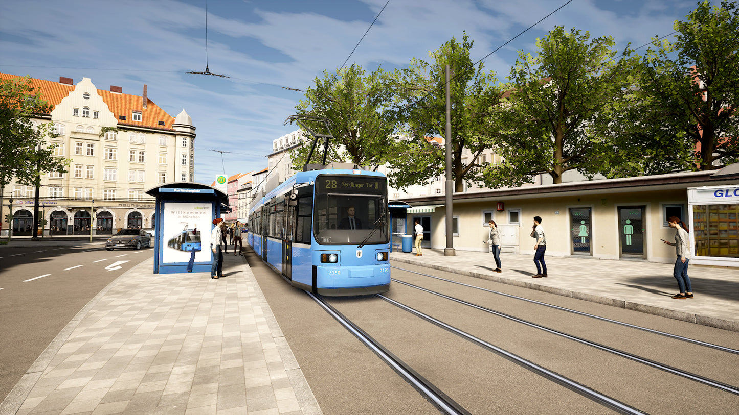 TramSim Munich (PC) - Steam Key - EUROPE   - Aerosoft GmbH [Email/Instant Delivery]
