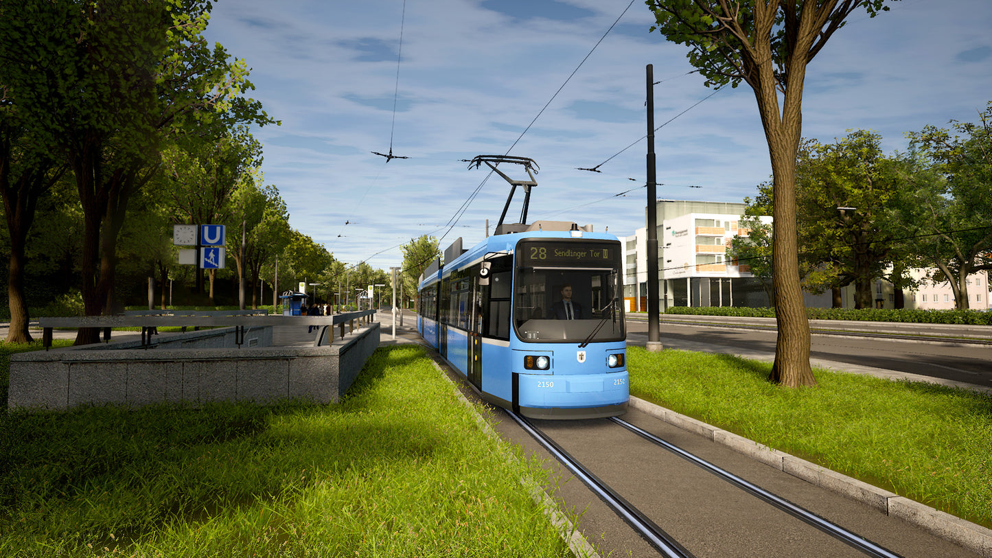 TramSim Munich (PC) - Steam Key - EUROPE   - Aerosoft GmbH [Email/Instant Delivery]