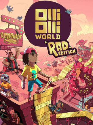 OlliOlli World | Rad Edition (PC) - Steam Key - EUROPE   - Steam [Email/Instant Delivery]