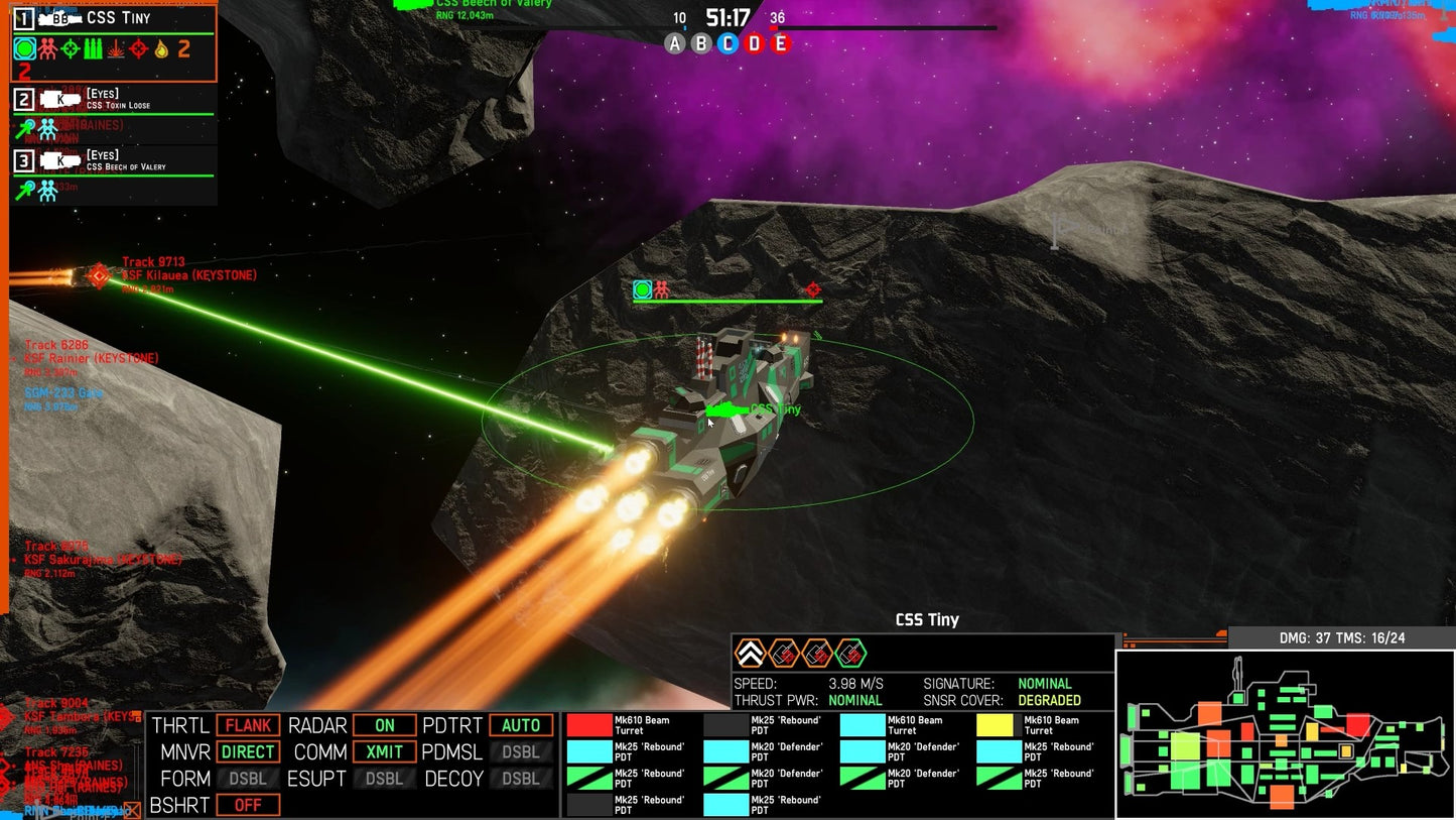 NEBULOUS: Fleet Command (PC) - Steam Key - ROW   - Steam [Email/Instant Delivery]