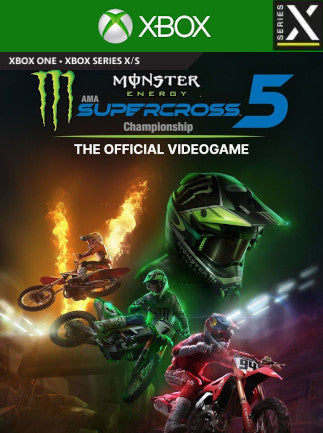 Monster Energy Supercross - The Official Videogame 5 (Xbox Series X/S) - Xbox Live Key - CANADA   - Xbox Live [Email/Instant Delivery]