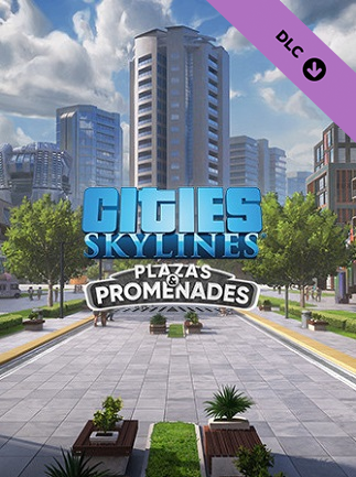 Cities: Skylines - Plazas & Promenades (PC) - Steam Key - EUROPE   - Steam [Email/Instant Delivery]