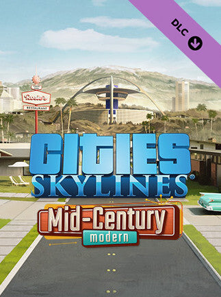 Cities: Skylines - Content Creator Pack: Mid-Century Modern (PC) - Steam Key - GLOBAL   - Steam [Email/Instant Delivery]