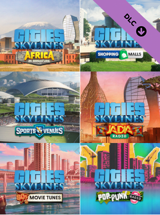 Cities: Skylines - World Tour Bundle 2 (PC) - Steam Key - GLOBAL   - Steam [Email/Instant Delivery]