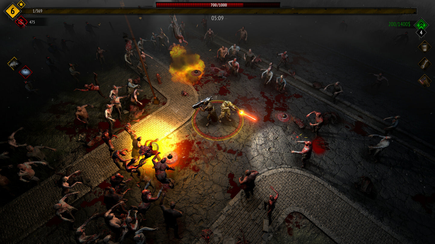 Yet Another Zombie Survivors (PC) - Steam Key - GLOBAL   - Steam [Email/Instant Delivery]