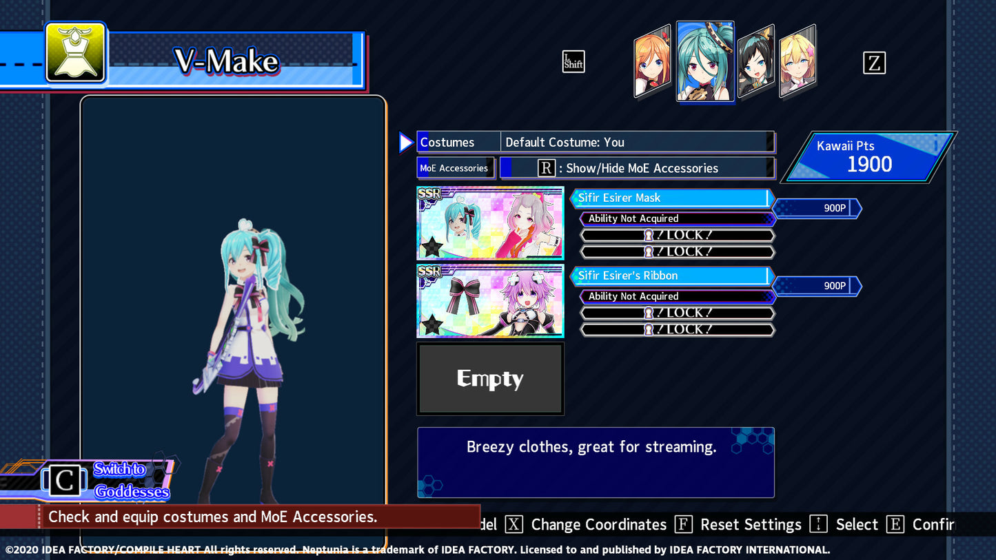 Neptunia Virtual Stars - Sifir Esirer Pack (PC) - Steam Key - GLOBAL   - Steam [Email/Instant Delivery]