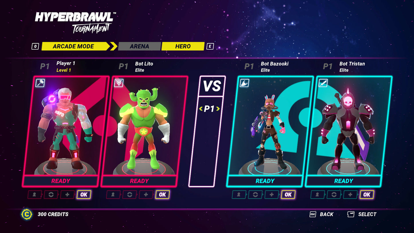 HyperBrawl Tournament - Homestars Founder Pack (PC) - Steam Key - GLOBAL   - Steam [Email/Instant Delivery]