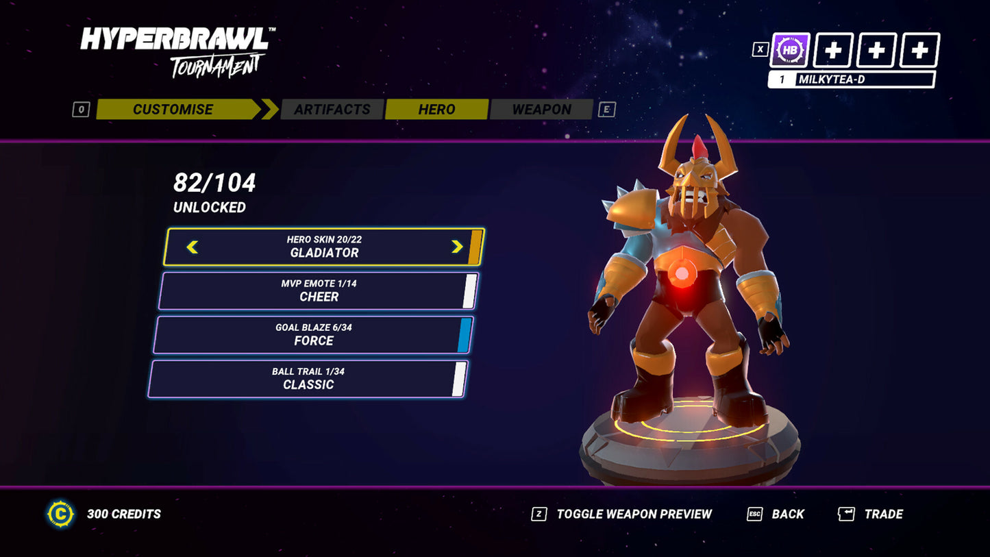 HyperBrawl Tournament - Warrior Founder Pack (PC) - Steam Key - GLOBAL   - Steam [Email/Instant Delivery]