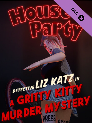 House Party: Detective Liz Katz in a Gritty Kitty Murder Mystery (PC) - Steam Key - GLOBAL   - Steam [Email/Instant Delivery]