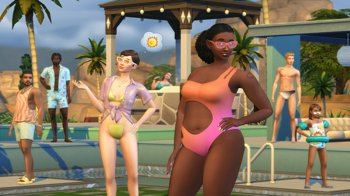 The Sims 4: Poolside Splash Kit (PC) - EA App Key - GLOBAL EA Launcher -  - EA Launcher [Email/Instant Delivery]