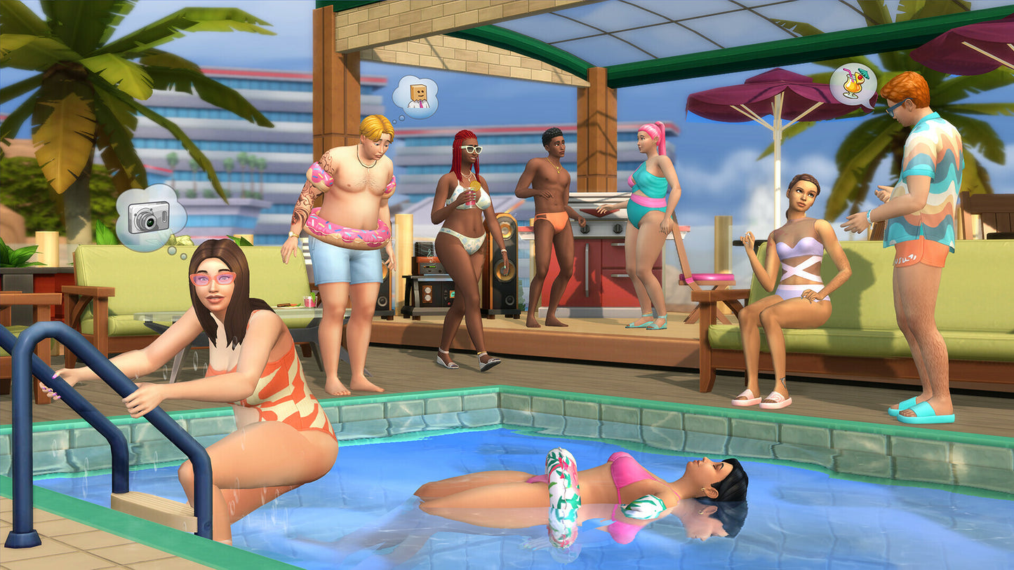 The Sims 4: Poolside Splash Kit (PC) - EA App Key - GLOBAL EA Launcher -  - EA Launcher [Email/Instant Delivery]
