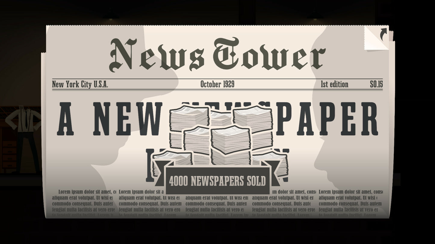 News Tower (PC) - Steam Key - GLOBAL   - Steam [Email/Instant Delivery]