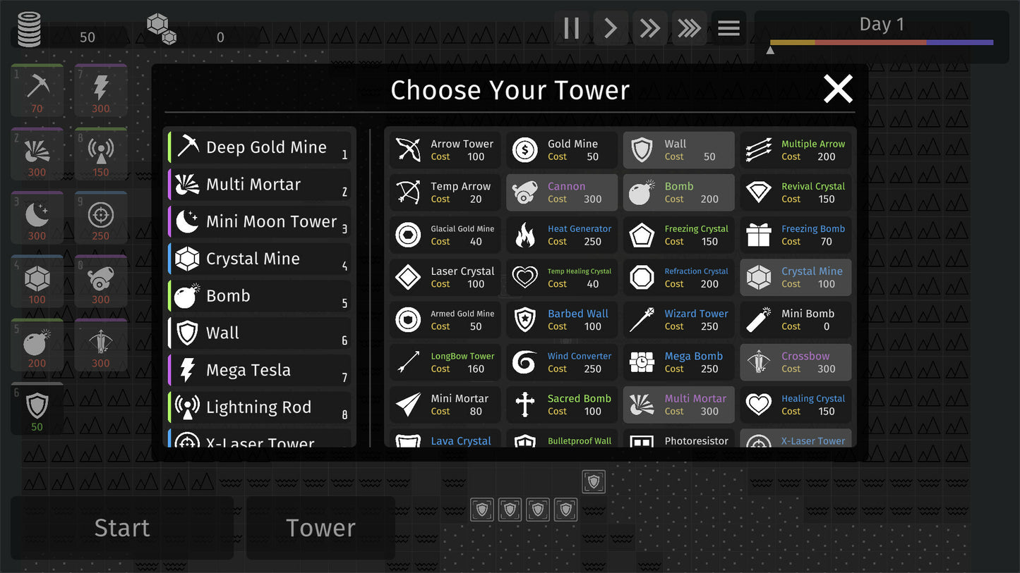 Minimalist Tower Defense (PC) - Steam Key - GLOBAL   - Steam [Email/Instant Delivery]