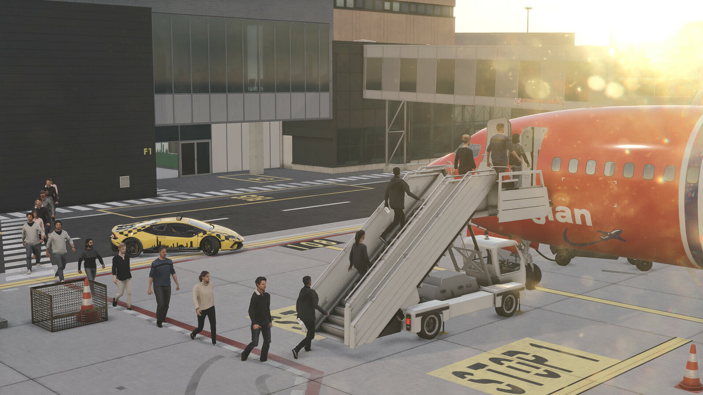 AirportSim - Bologna Airport (PC) - Steam Key - GLOBAL   - Steam [Email/Instant Delivery]