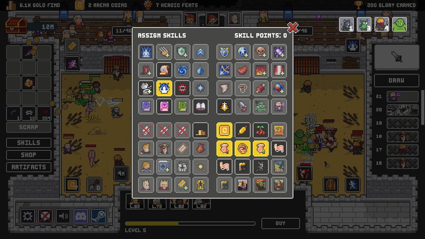 Clicker Arena (PC) - Steam Key - GLOBAL   - Freedom Games [Email/Instant Delivery]