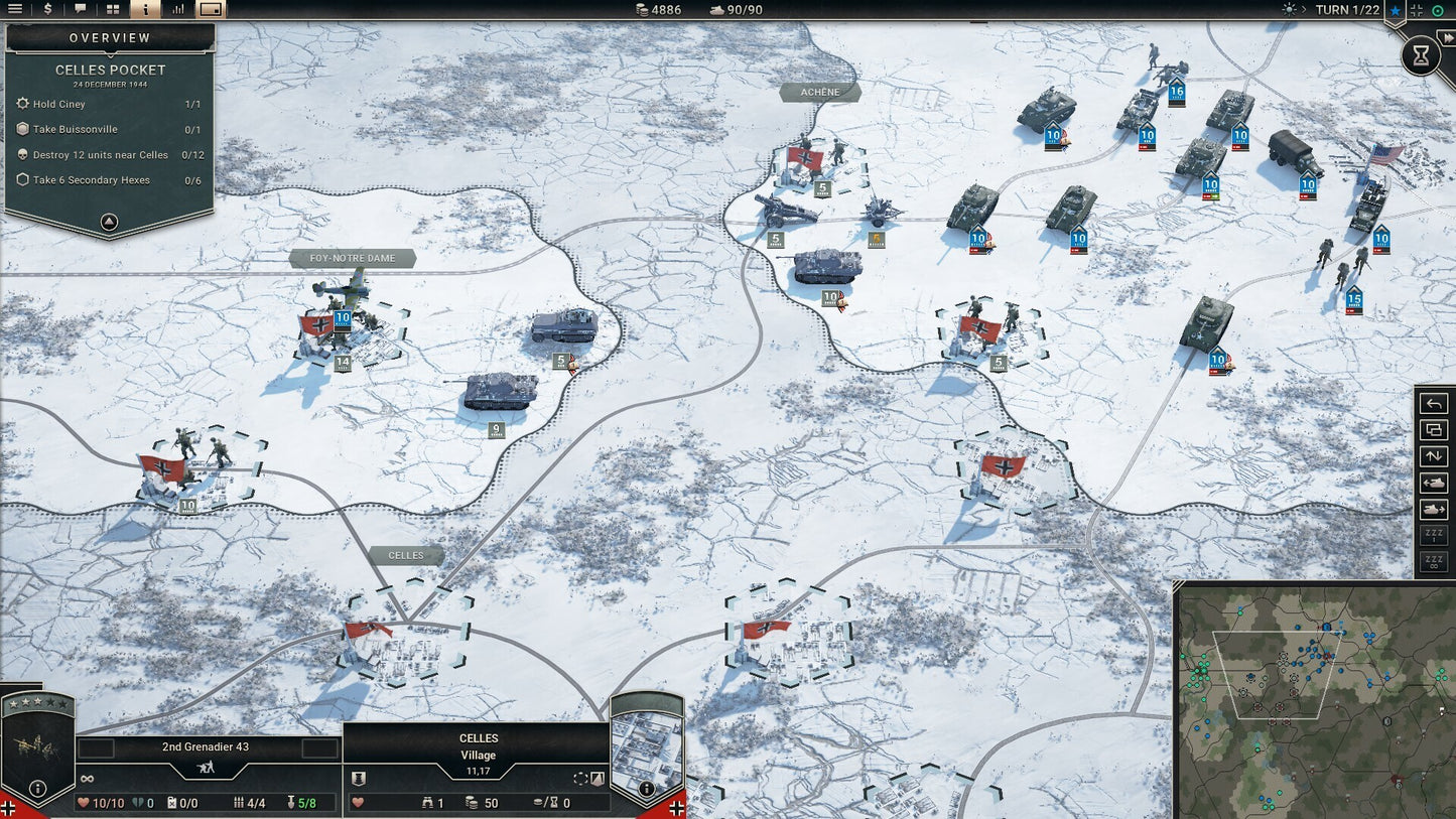 Panzer Corps 2: Frontlines - Bulge (PC) - Steam Key - GLOBAL   - Steam [Email/Instant Delivery]