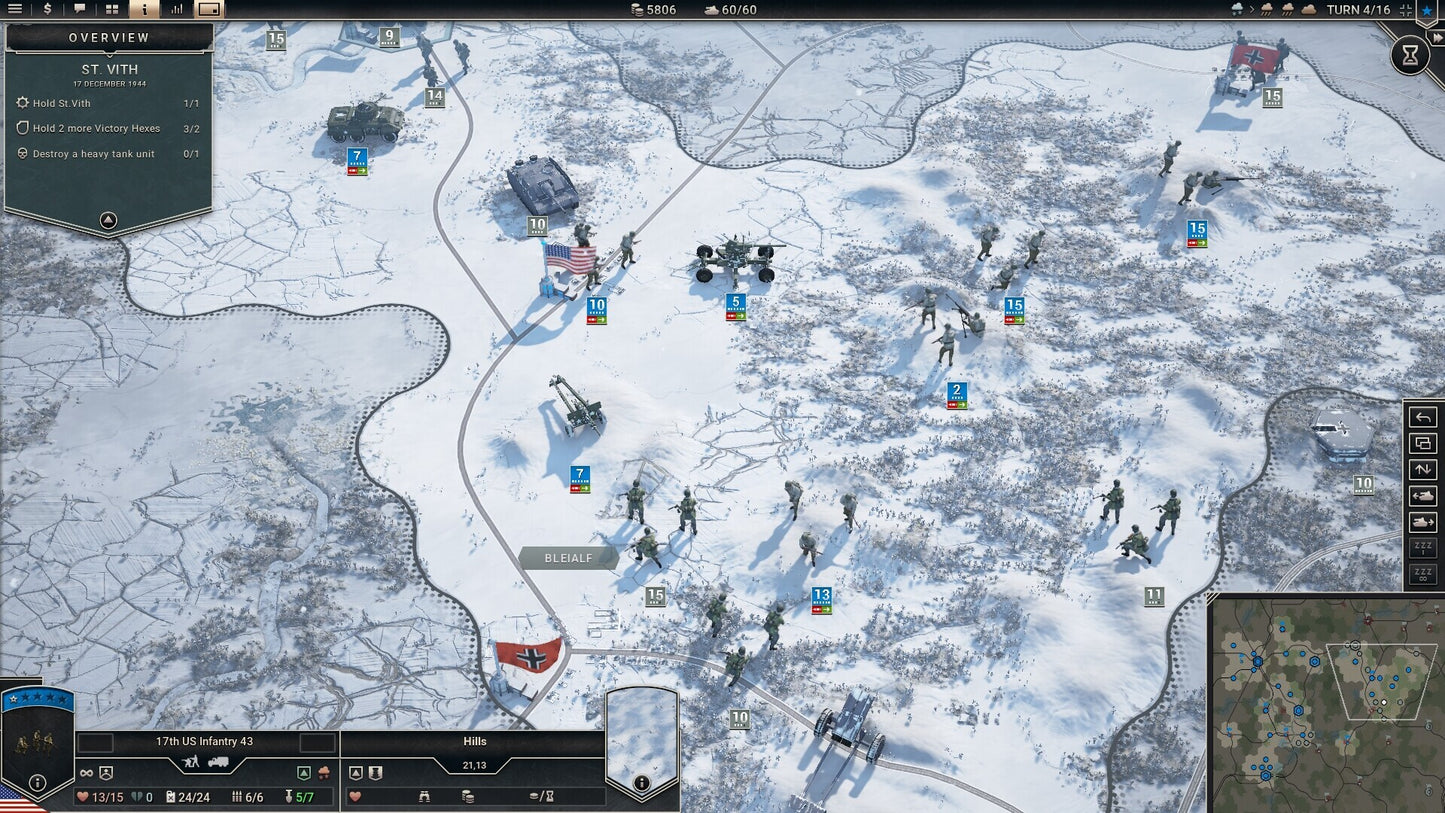 Panzer Corps 2: Frontlines - Bulge (PC) - Steam Key - GLOBAL   - Steam [Email/Instant Delivery]