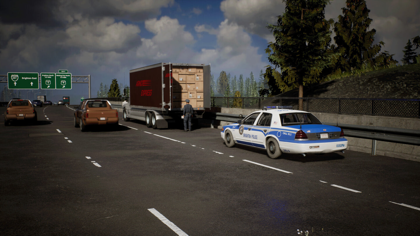 Police Simulator: Patrol Officers: Highway Patrol Expansion (PC) - Steam Key - EUROPE   - Steam [Email/Instant Delivery]