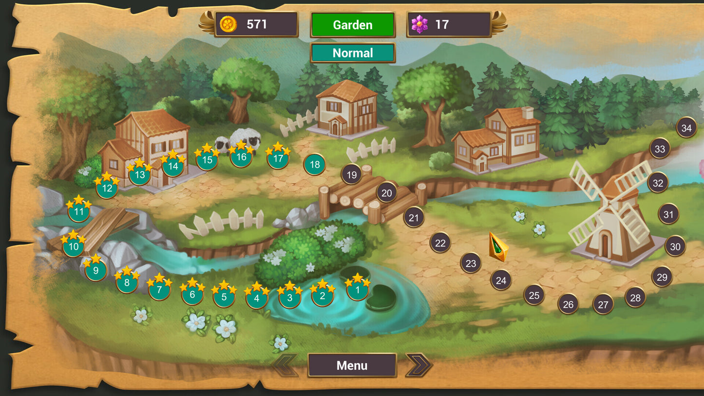 Solitaire Quest: Garden Story (PC) - Steam Key - GLOBAL   - Steam [Email/Instant Delivery]