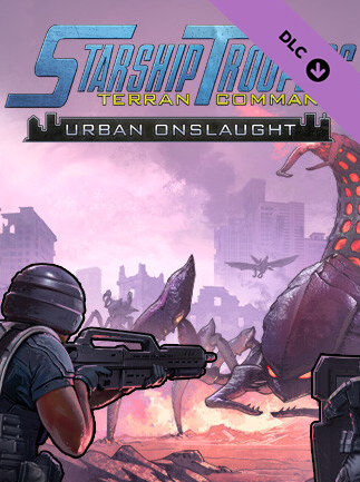 Starship Troopers: Terran Command - Urban Onslaught (PC) - Steam Key - GLOBAL   - Slitherine Ltd. [Email/Instant Delivery]