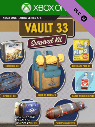 Fallout 76 - Vault 33 Survival Kit (Xbox One) - Xbox Live Key - GLOBAL   - Bethesda Softworks [Email/Instant Delivery]