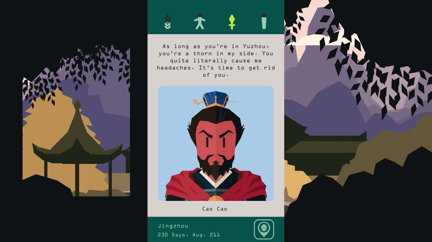 Reigns: Three Kingdoms (PC) - Steam Key - GLOBAL   - Devolver Digital [Email/Instant Delivery]