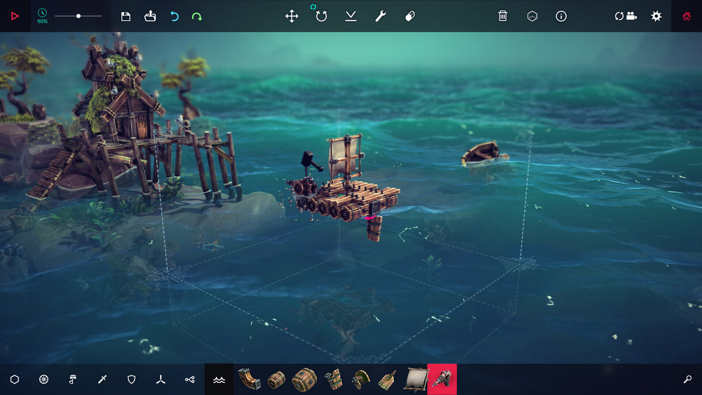 Besiege: The Splintered Sea (PC) - Steam Key - GLOBAL   - Spiderling Studios [Email/Instant Delivery]