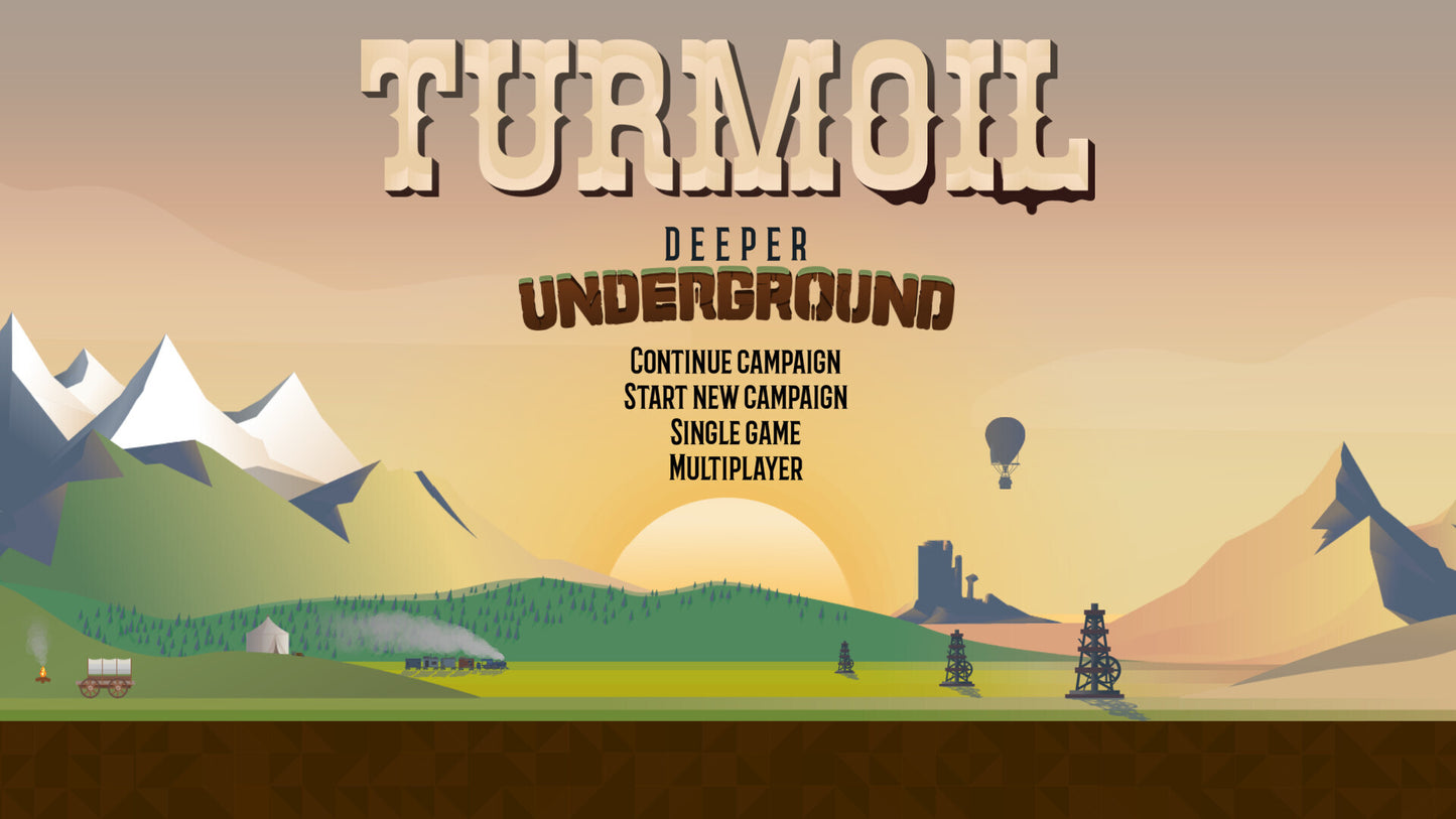 Turmoil - Deeper Underground (PC) - Steam Key - GLOBAL   - Steam [Email/Instant Delivery]
