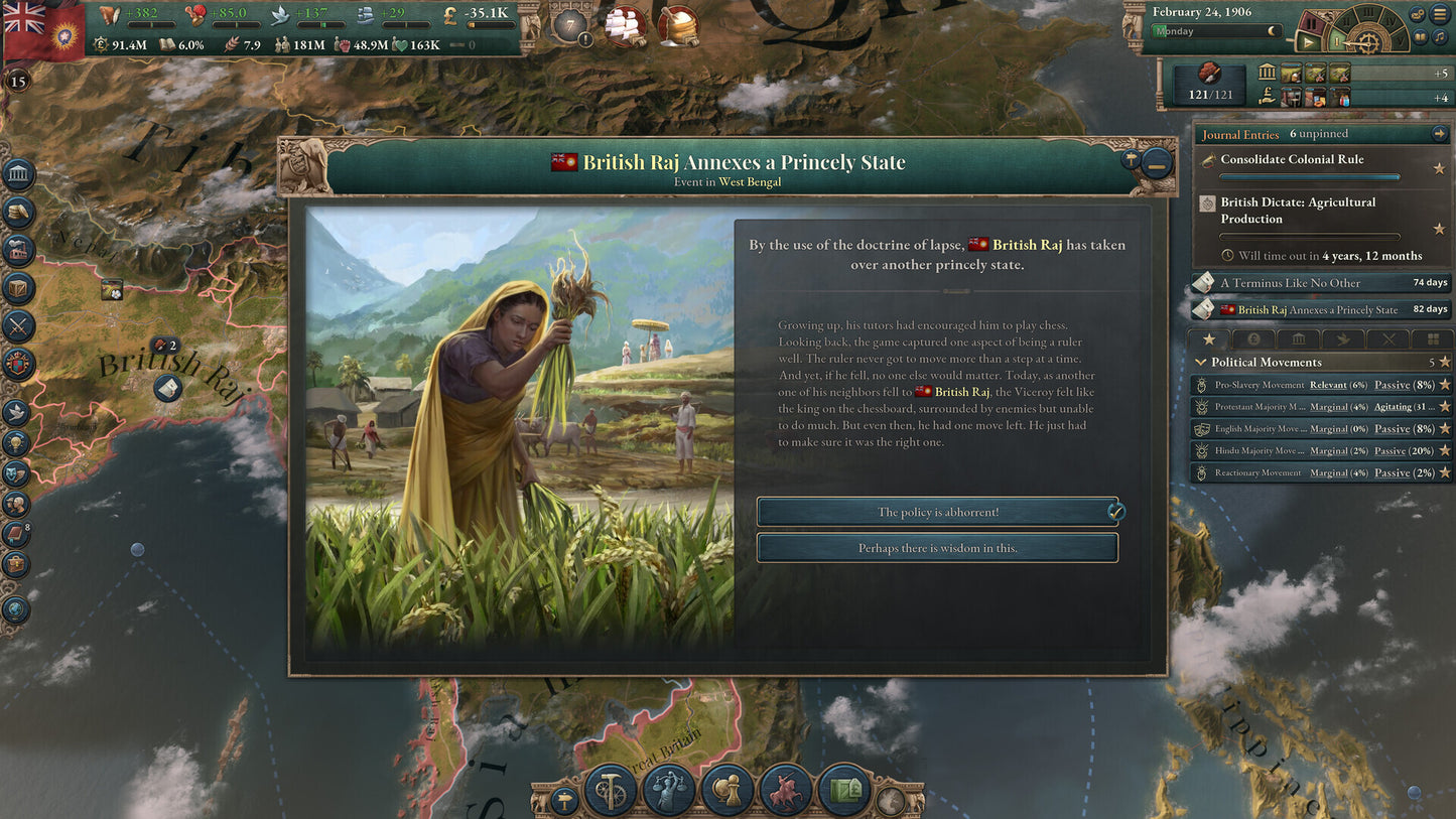 Victoria 3: Pivot of Empire (PC) - Steam Key - GLOBAL   - Steam [Email/Instant Delivery]