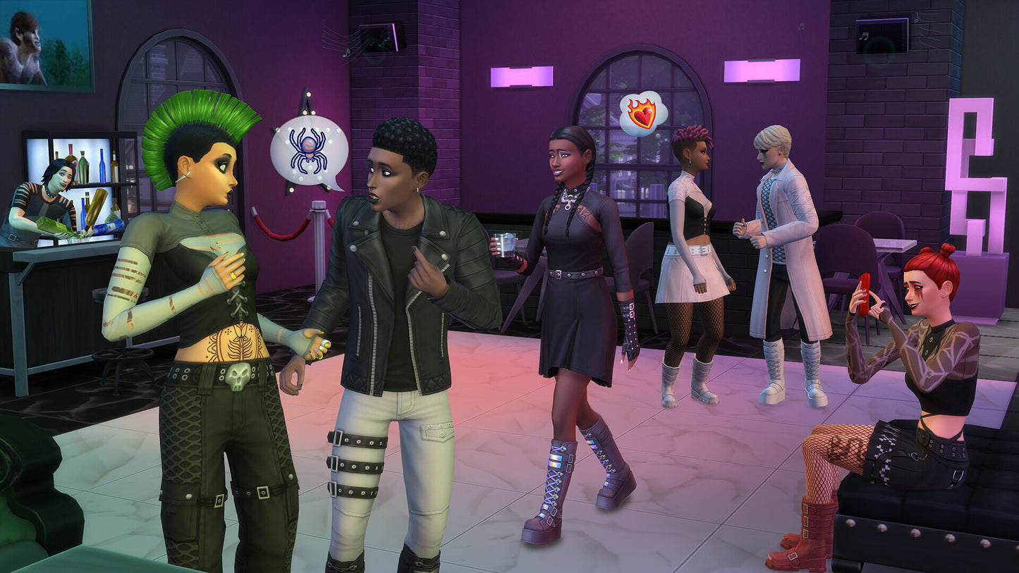 The Sims 4: Goth Galore Kit (PC) - EA App Key - GLOBAL EA Launcher -  - EA Launcher [Email/Instant Delivery]