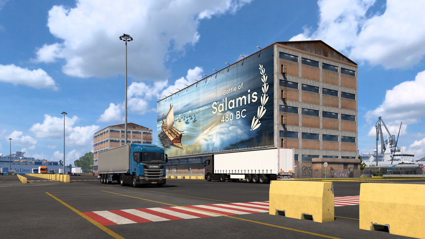 Euro Truck Simulator 2: Greece (PC) - Steam Key - GLOBAL   - SCS Software [Email/Instant Delivery]