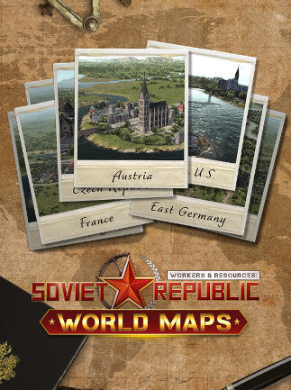 Workers & Resources: Soviet Republic - World Maps (PC) - Steam Key - GLOBAL   - Steam [Email/Instant Delivery]