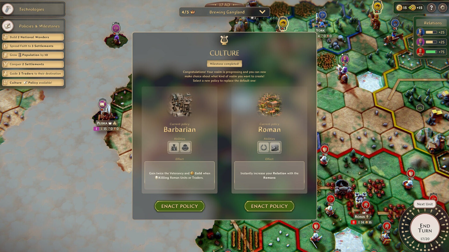 Yield! Fall of Rome (PC) - Steam Key - GLOBAL   - Steam [Email/Instant Delivery]