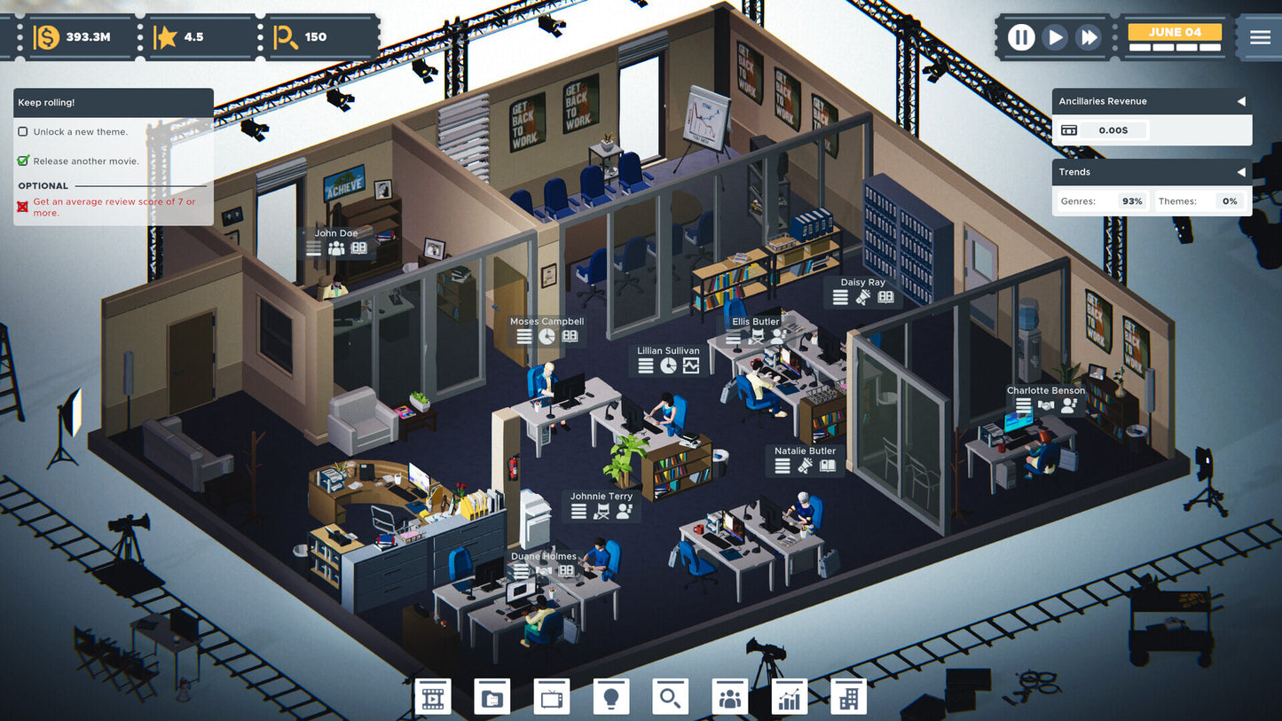 The Executive - Movie Industry Tycoon (PC) - Steam Key - GLOBAL   - Goblinz Publishing [Email/Instant Delivery]
