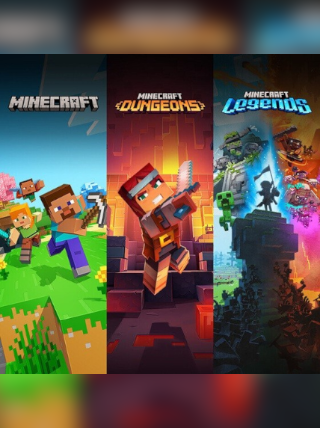 Minecraft Triple Bundle (PC) - Microsoft Store Key - GLOBAL   - Mojang Studios [Email/Instant Delivery]