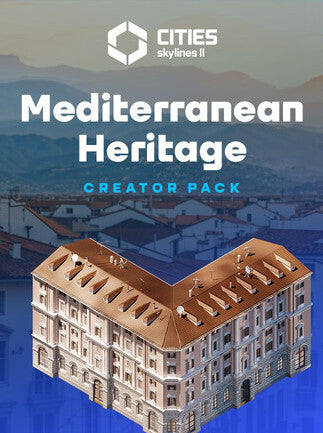 Cities: Skylines II - Creator Pack: Mediterranean Heritage (PC) - Steam Key - GLOBAL   - Steam [Email/Instant Delivery]