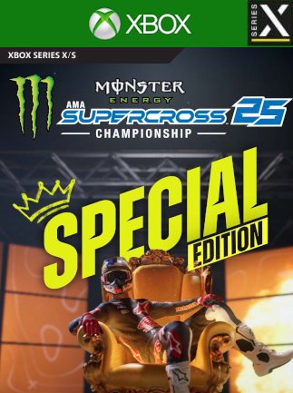 Monster Energy Supercross 25 - The Official Video Game | Special Edition (Xbox Series X/S) - Xbox Live Key - UNITED STATES   - Xbox Live [Email/Instant Delivery]