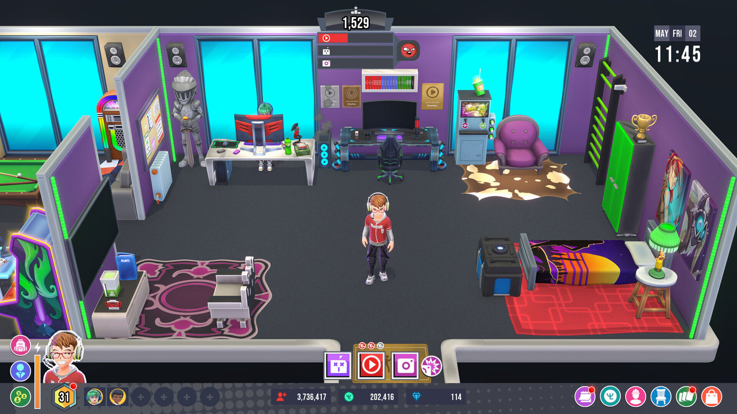 Youtubers Life 3 (PC) - Steam Key - ROW   - Steam [Email/Instant Delivery]