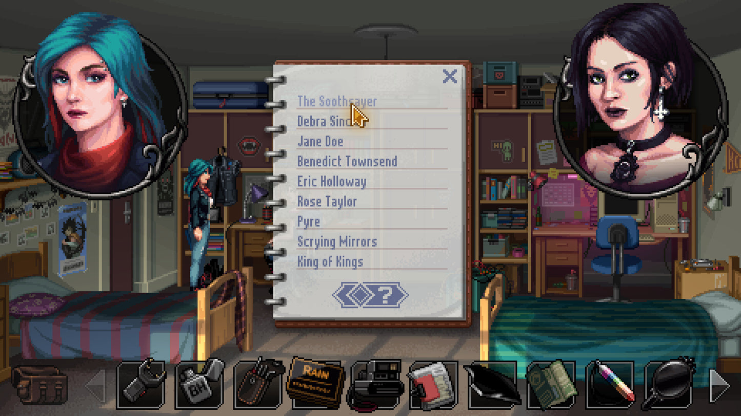 Kathy Rain 2: Soothsayer (PC) - Steam Key ROW   - Raw Fury [Email/Instant Delivery]