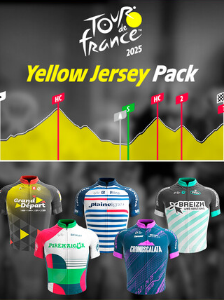 Tour de France 2025 - Yellow Jersey Pack (PC) - Steam Key - GLOBAL   - Steam [Email/Instant Delivery]