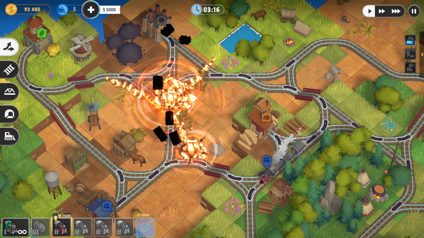 Train Valley Origins (PC) - Steam Key ROW   - Steam [Email/Instant Delivery]