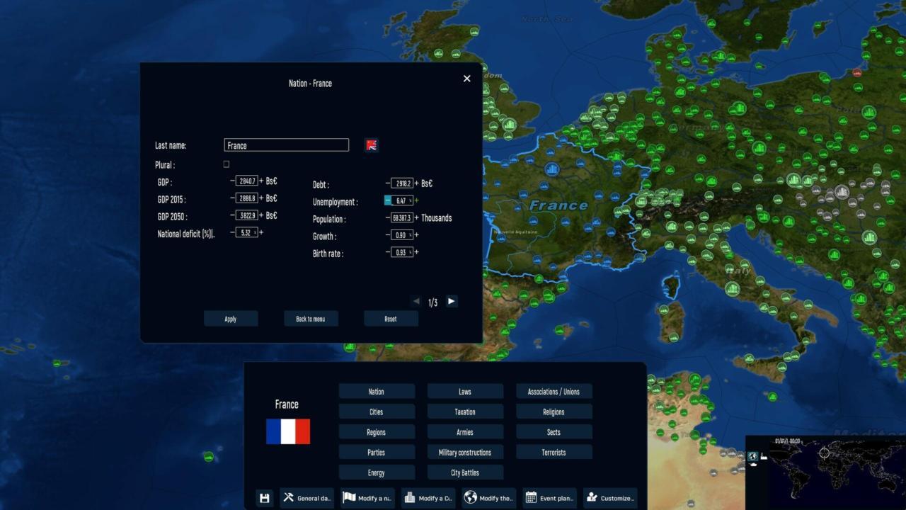 Modding Tool Add-on - Geo-Political Simulator 5 (PC) - Steam Key - GLOBAL   - Eversim [Email/Instant Delivery]