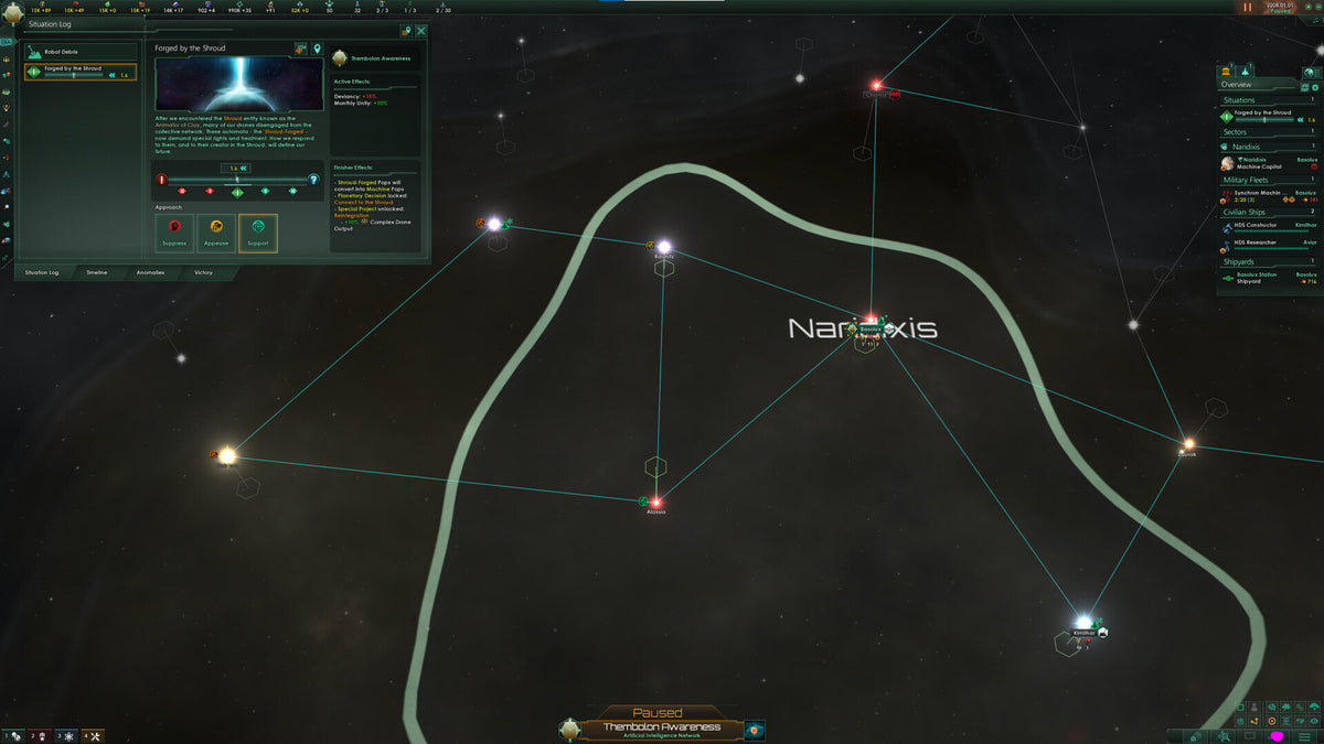 Stellaris: Shadows of the Shroud (PC) - Steam Key - GLOBAL   - Paradox Interactive [Email/Instant Delivery]