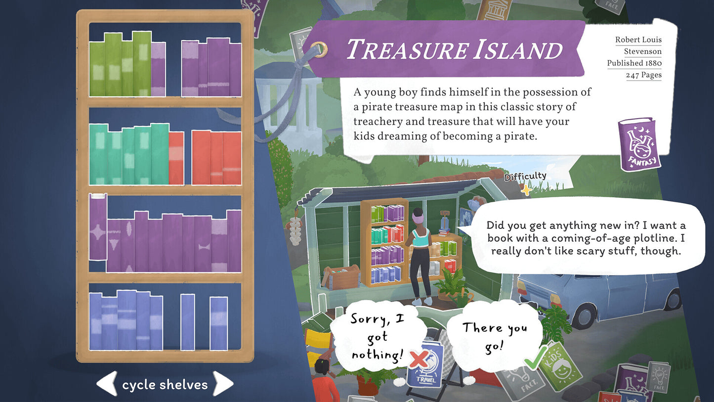 Tiny Bookshop (PC) - Steam Key - GLOBAL   - Skystone Games [Email/Instant Delivery]