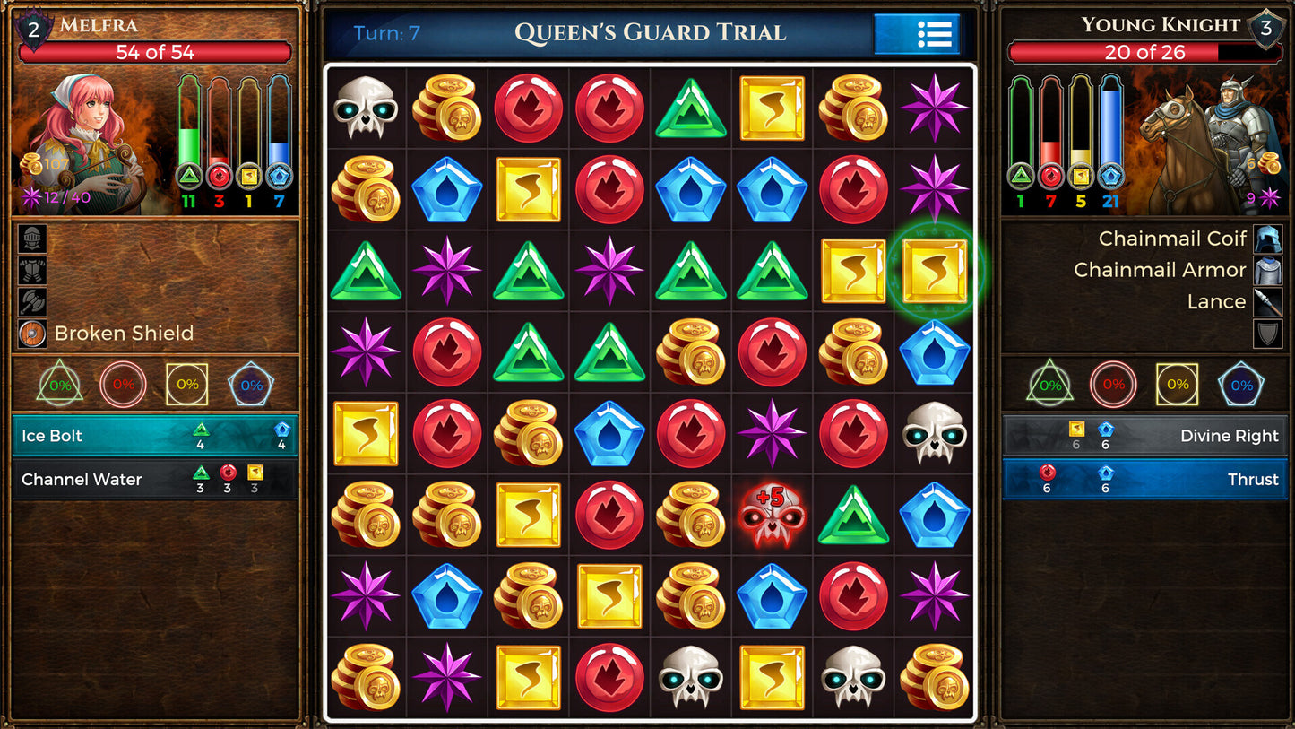 Puzzle Quest: Immortal Edition (PC) - Steam Key ROW   - 505 Games [Email/Instant Delivery]
