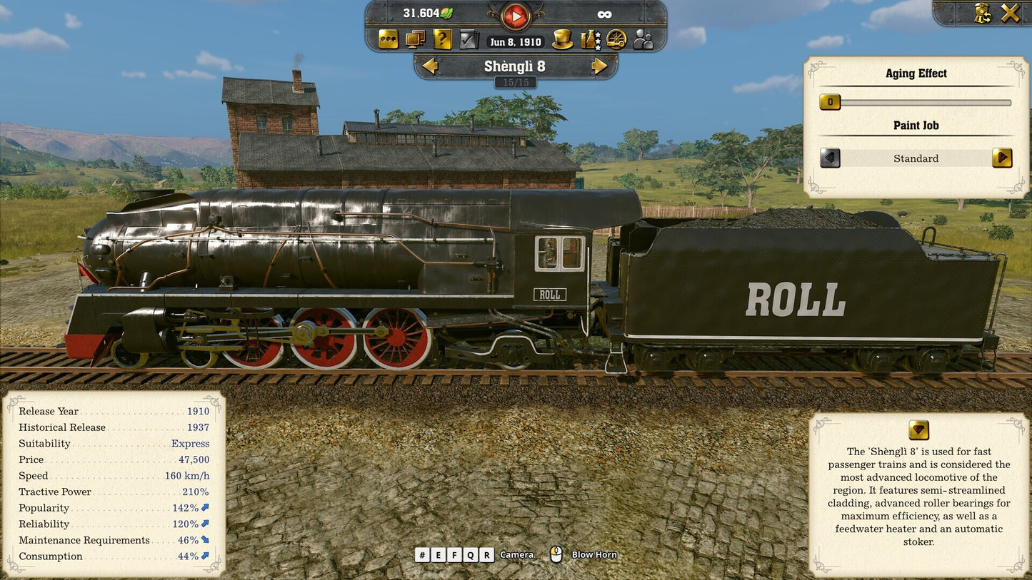 Railway Empire 2 - Steel Dragons (PC) - Steam Key - GLOBAL   - Steam [Email/Instant Delivery]