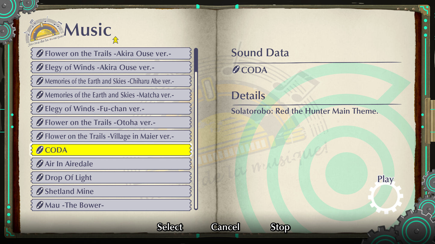 Fuga: Melodies of Steel 3 - Solatorobo: Red the Hunter Sound Pack (PC) - Steam Key - GLOBAL   - Steam [Email/Instant Delivery]