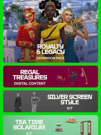 The Sims 4 Royalty & Legacy DLC (Xbox Series X/S) - Xbox Live Key - United States   - Electronic Arts [Email/Instant Delivery]