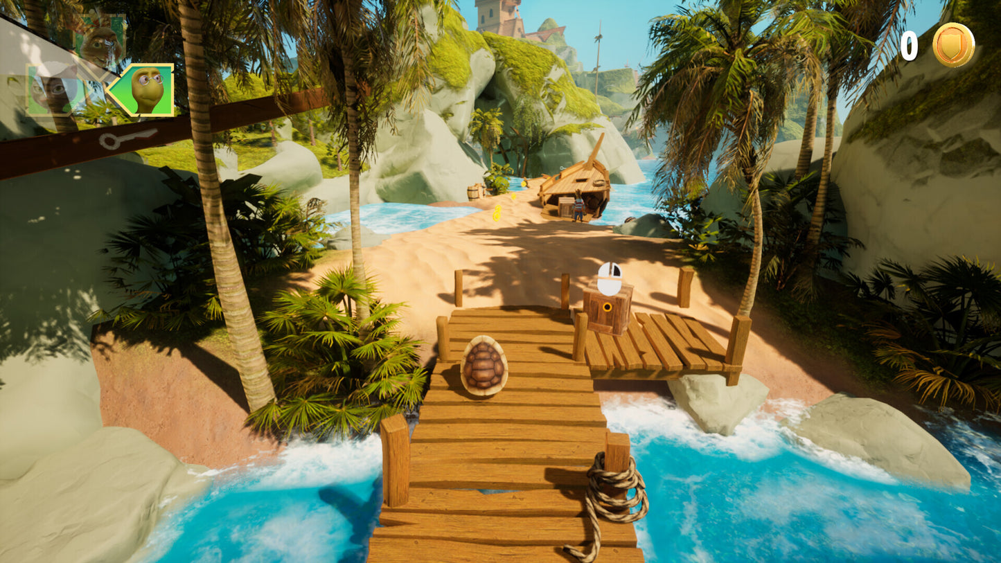 Chickenhare and the Treasure of Spiking-Beard (PC) - Steam Key - ROW   - Steam [Email/Instant Delivery]