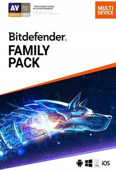 Bitdefender Family Pack (PC, Android, Mac, iOS) (15 Devices, 1 Year) - Bitdefender Key - GLOBAL  [Email/Instant Delivery]